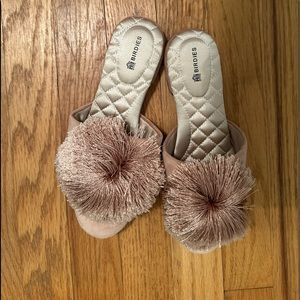 Birdies Pink Mules Size 5.5